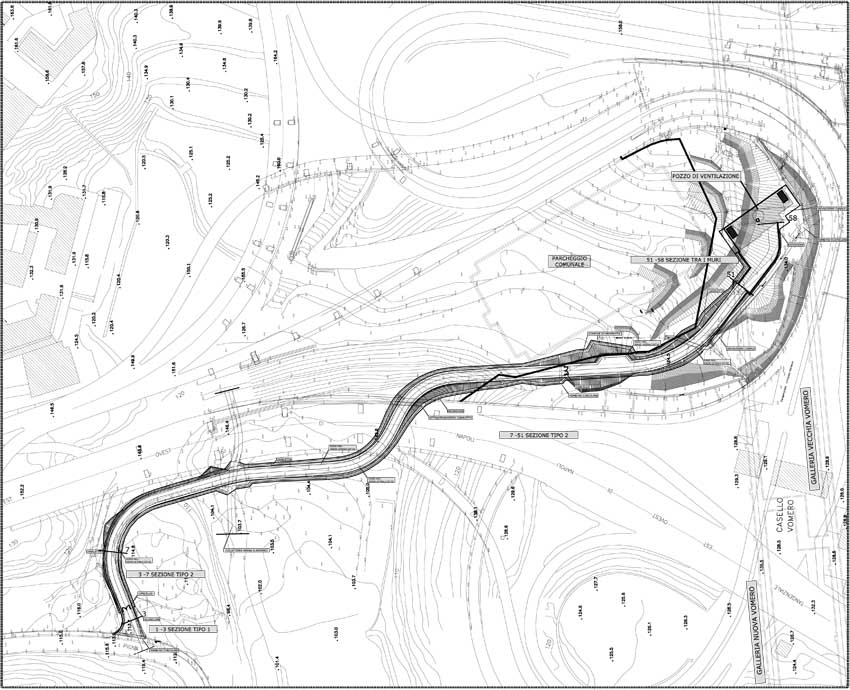 Sistema di smaltimento della acque meteoriche del nodo “Cilea” tra Circumflegrea e Linea 1 Metropolitana di Napoli